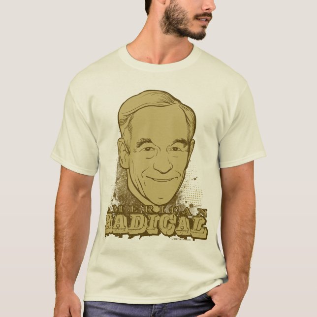 Camisa radical americana de Ron Paul (Anverso)