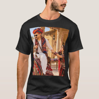 CAMISA RAJASTANI PATRIMONIO ARTE TRADICIONAL INDIO