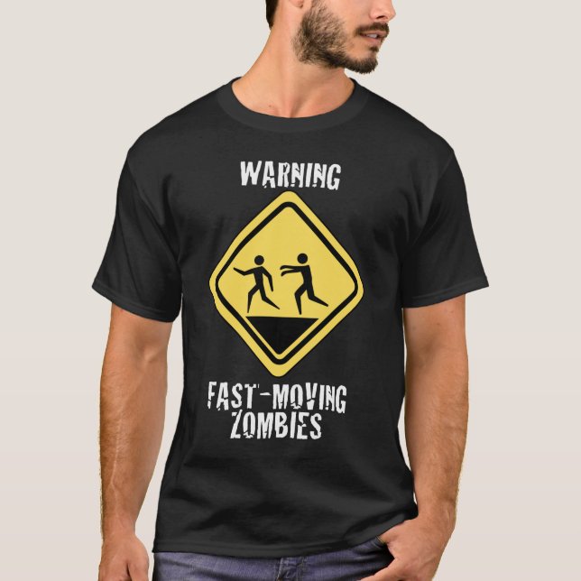 Camisa rápida de la oscuridad de los zombis (Anverso)