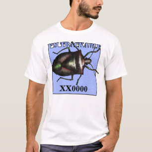 Camisa rastreable del insecto del viaje