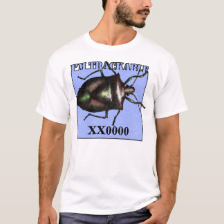 Camisa rastreable del insecto del viaje