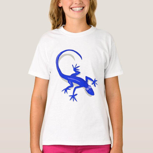 camisa real de lagarto azul (Anverso)