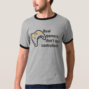 Camisa real de los videojugadores