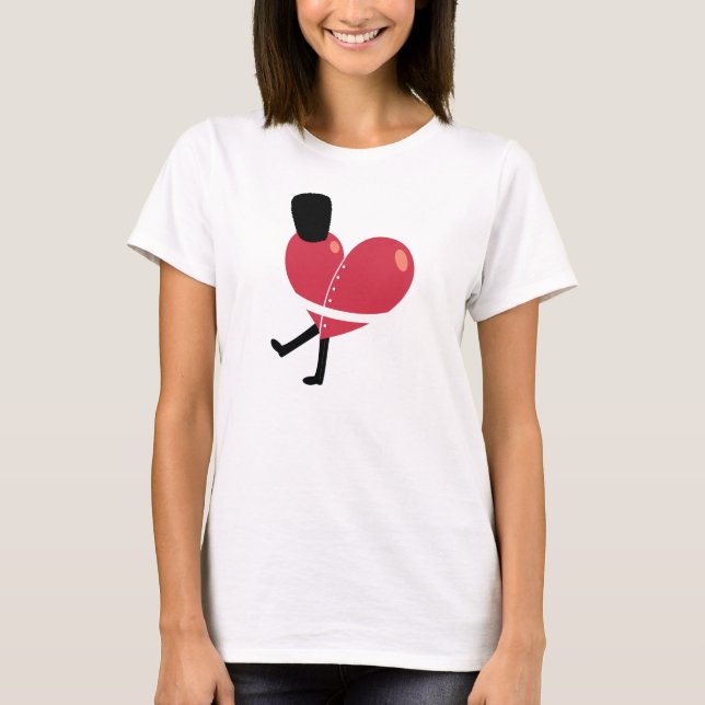 Camisa real del guardia del corazón de Inglaterra (Anverso)