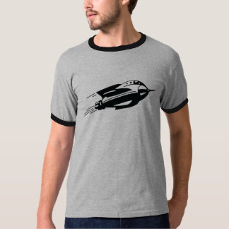 Camisa rechoncha negra clásica