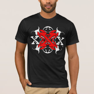 Camisa recta del borde de X