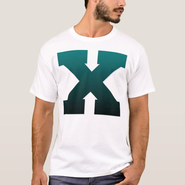 camisa recta gigante del borde de xedge4lifex X (Anverso)