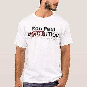 Camisa regular de la revolución de Ron Paul de lo