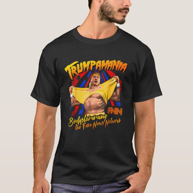 Camisa republicana TRUMPAMANIA de Trump 2024 (Anverso)