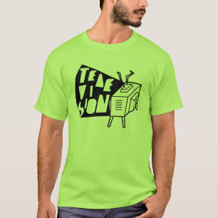 Camisa retra de la TELEVISIÓN