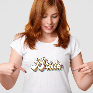 Camisa Retro de novia, camisa de soltera de novia