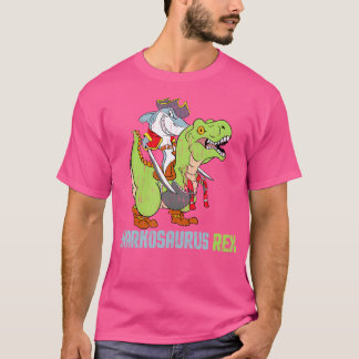 Camisa Rex Sharkosaurus - Trex P Tiburón Y Dinosau