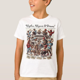 Camisa "Rhythm, Rhymes & Dreams" Juvenil