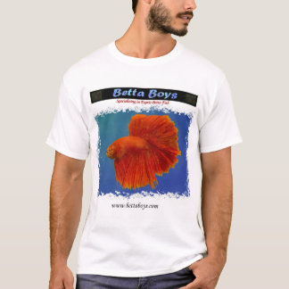 Camisa roja de Betta de la media luna de los