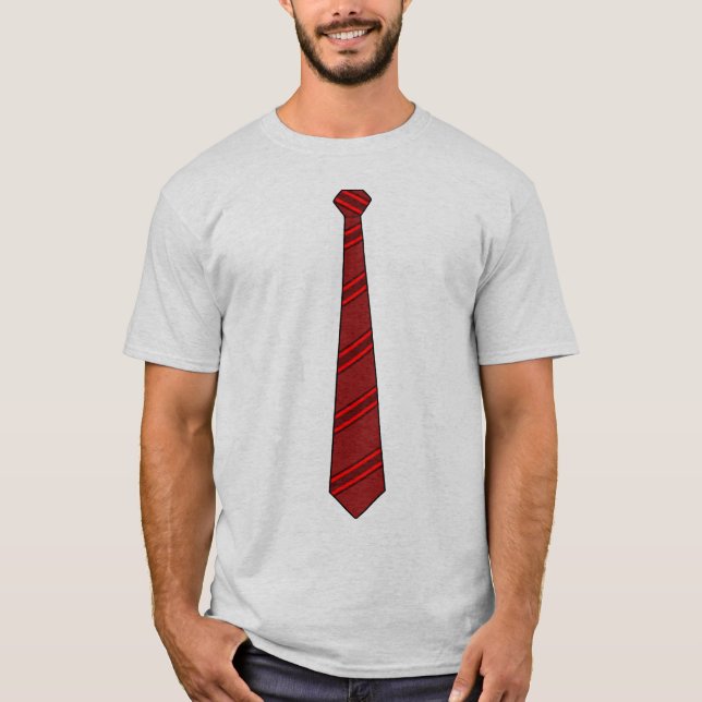 Camisa roja de la corbata (Anverso)