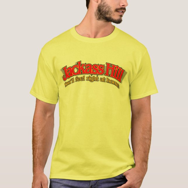 Camisa roja del arco de la colina del Jackass (Anverso)