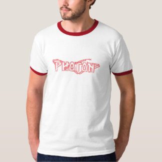 Camisa roja del campanero del fotón