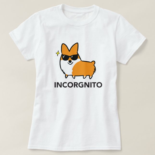 Camisa roja el | CorgiThings de Incorgnito (Diseño del anverso)