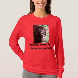 Camisa roja para los monos rojos