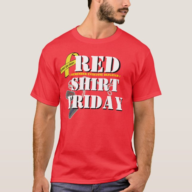 Camisa roja viernes (Anverso)