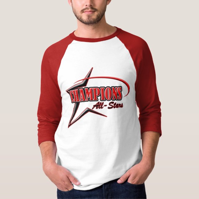 Camisa roja y blanca de la competencia (Anverso)