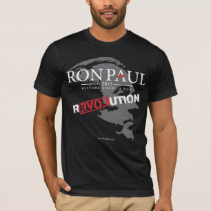 Camisa Ron Paul Revolution 2012