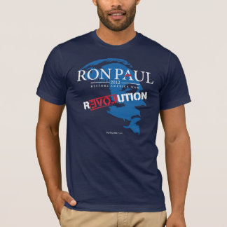 Camisa Ron Paul Revolution 2012
