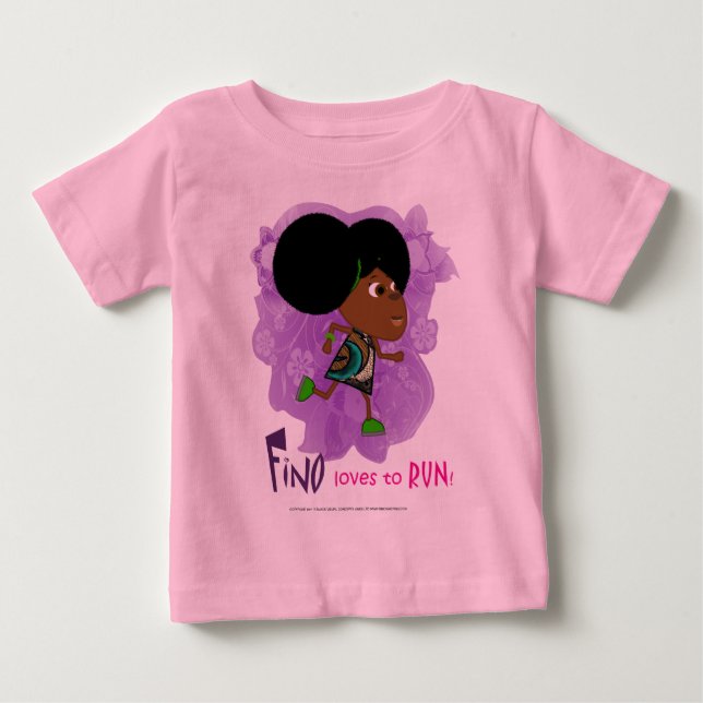 Camisa rosa Fino Run (Anverso)