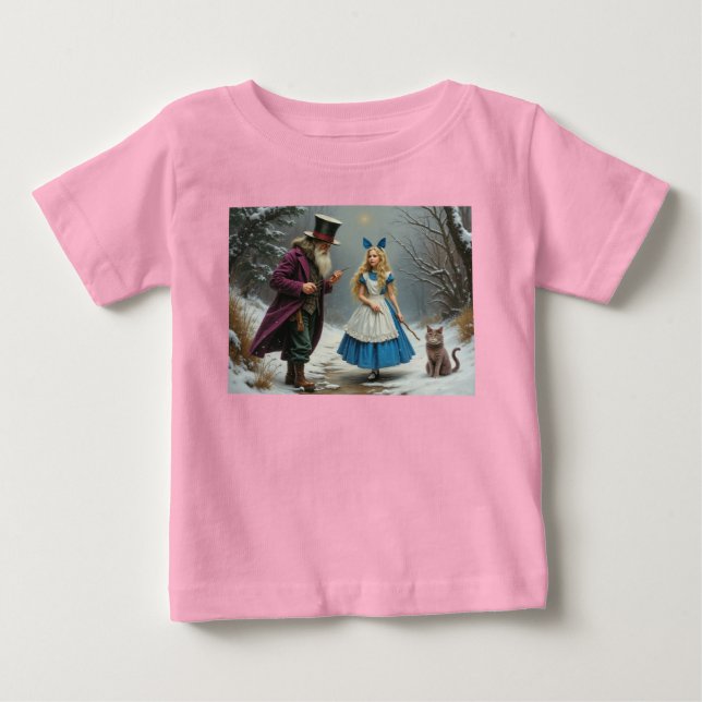 Camisa rosa para bebes de Winter Alice (Anverso)