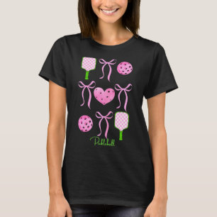 Camisa rosa preppy de pickleball que les encanta a