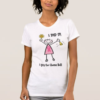 Camisa rosada de Chemo Bell de la cinta
