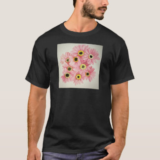 Camisa rosada de la flor