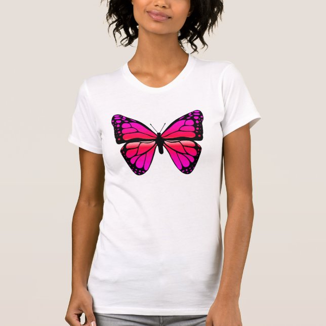 Camisa rosada de la mariposa (Anverso)