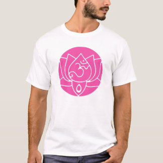 Camisa rosada de Lotus Yogini