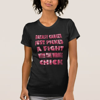 Camisa rosada del cáncer de pecho de Camo