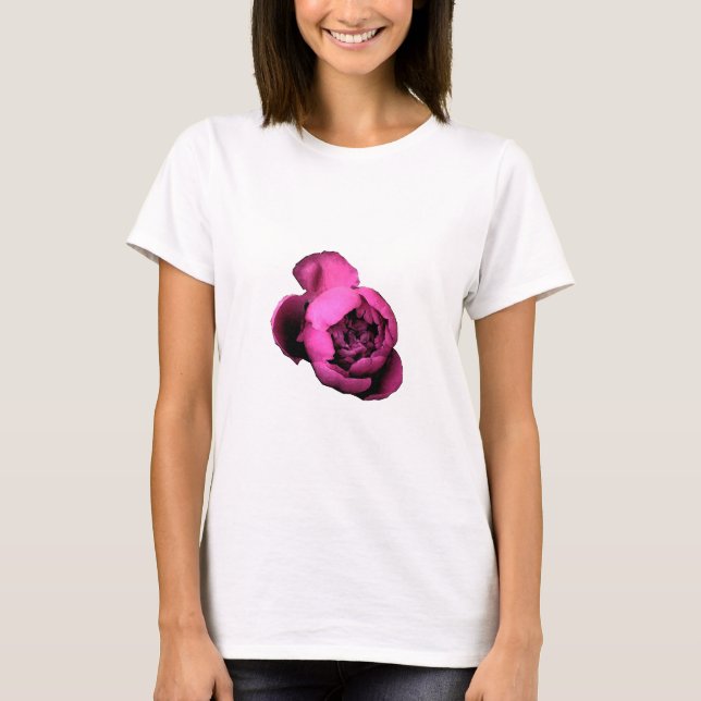 Camisa rosada del Peony (Anverso)