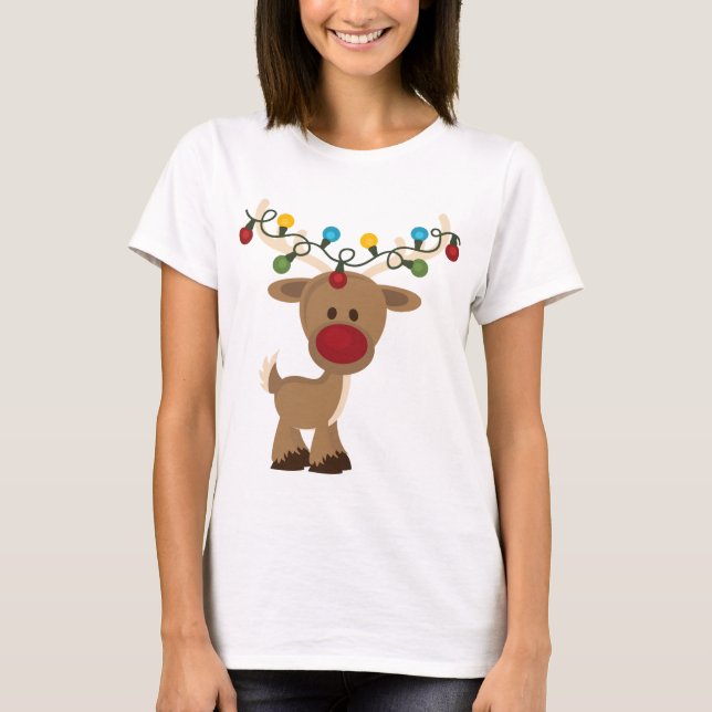 Camisa Rudolph_with_Navidades_Lights (Anverso)
