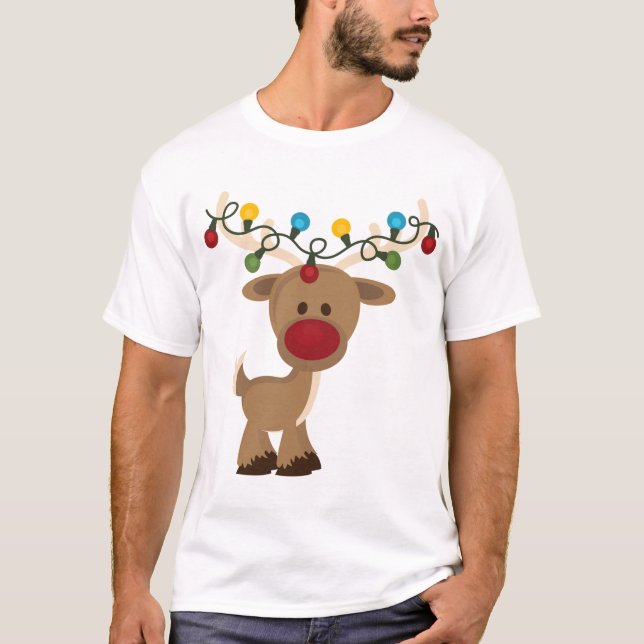 Camisa Rudolph_with_Navidades_Lights (Anverso)