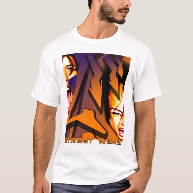 camisa ruidosa torcida de Hip Hop (Anverso)