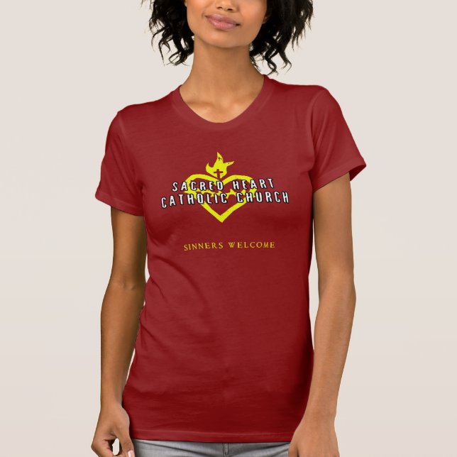 Camisa sagrada de la oscuridad de la iglesia (Anverso)