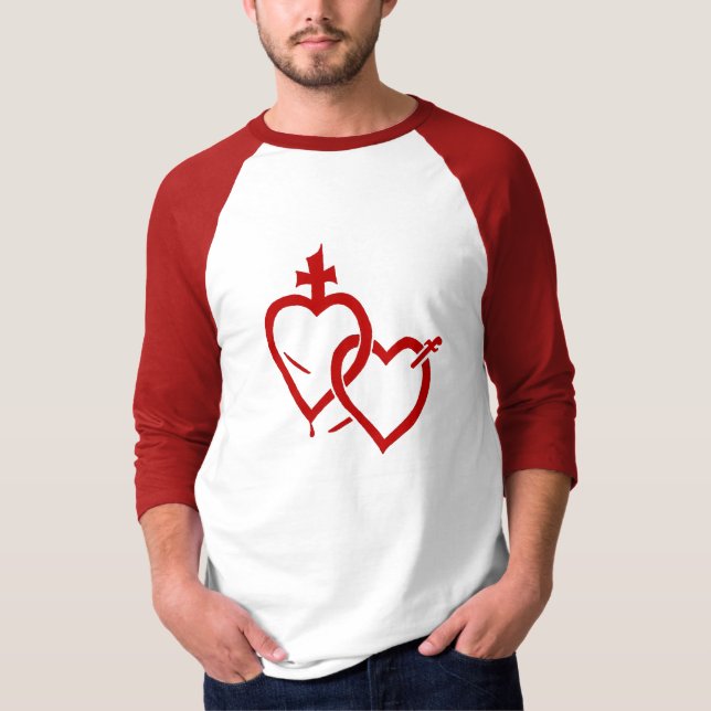 Camisa sagrada y inmaculada de los corazones (Anverso)