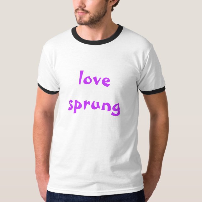 camisa saltada amor del promo (Anverso)