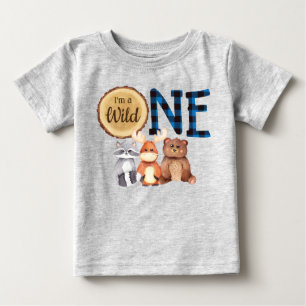 Camisa salvaje del leñador del arbolado una