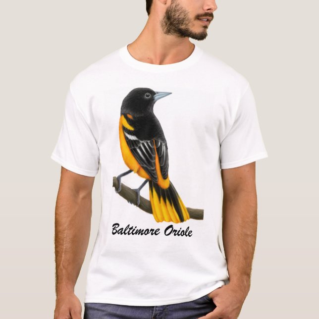 Camisa salvaje del pájaro de Baltimore Oriole (Anverso)