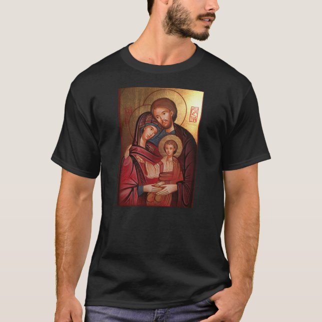 Camisa santa de la familia para ellos (Anverso)