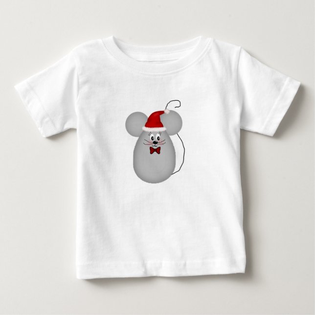 Camisa Santa Mouse (Anverso)