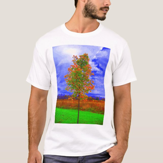 camisa saturada del árbol (Anverso)