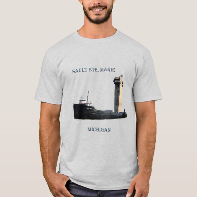 Camisa Sault Ste Marie Michigan (Anverso)