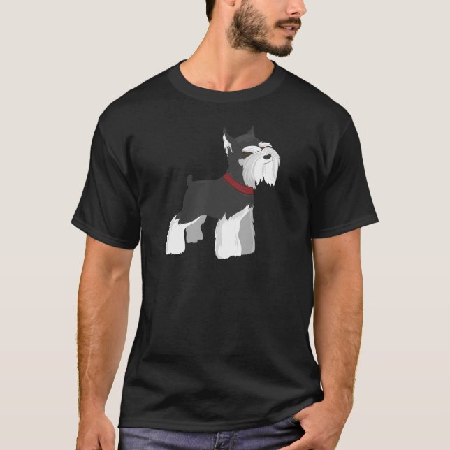 Camisa Schnauzer en miniatura (Anverso)