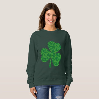 Camisa Shamrock del leopardo del Día de San Patric